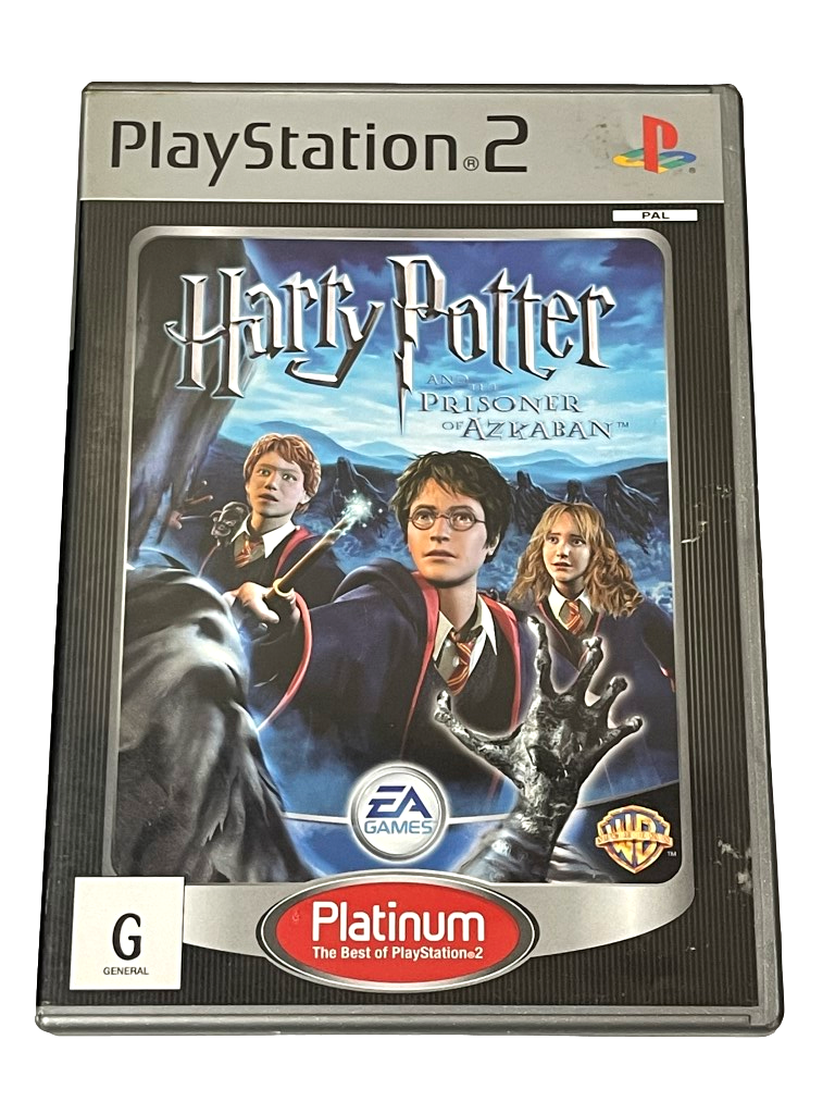 Game | Sony Playstation PS2 | Harry Potter Prisoner Of Azkaban (Platinum)