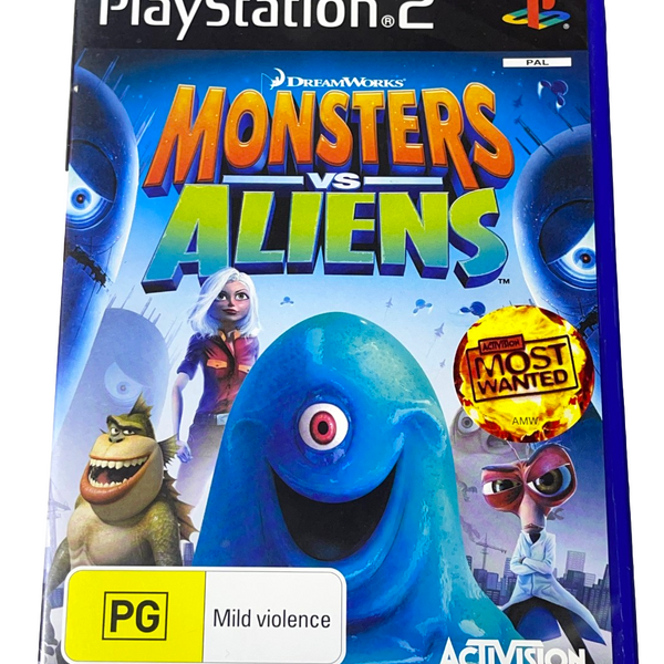 monsters versus aliens game Game | Sony PlayStation PS2