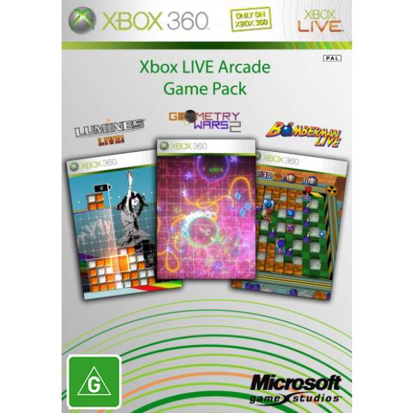 Game | Microsoft Xbox 360 | Xbox Live Arcade Game Pack
